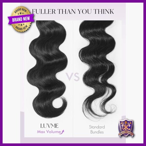 Brazilian Virgin Human Hair Bundles, Body Wave, 3 Bundles, Sew-In Extensions main image 7